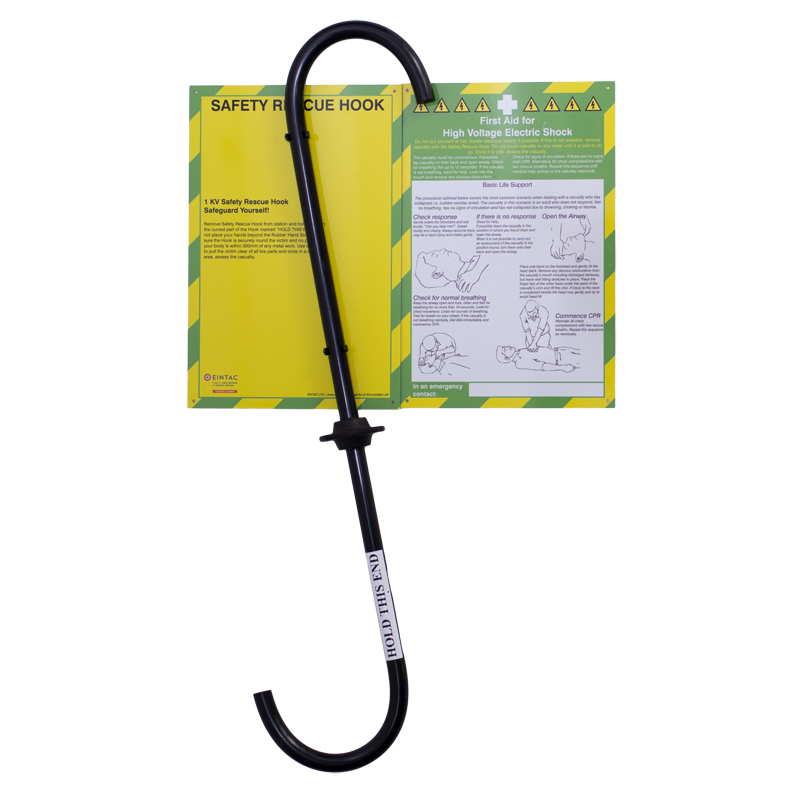 Safety Rescue Hook 1kV Electrical Electric Heath & Safety With/Without Station