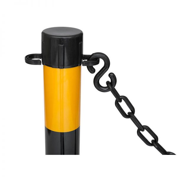 EHV-CHAINPOST-BLACK-YELLOW-SET-OF-6-CONNECTOR