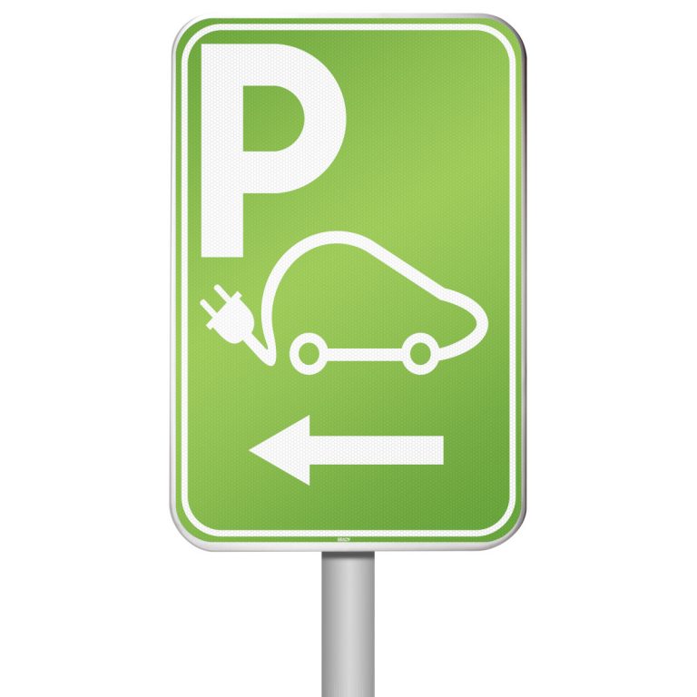 Buy Electric Vehicle Parking Directional Sign | Eintac Signage