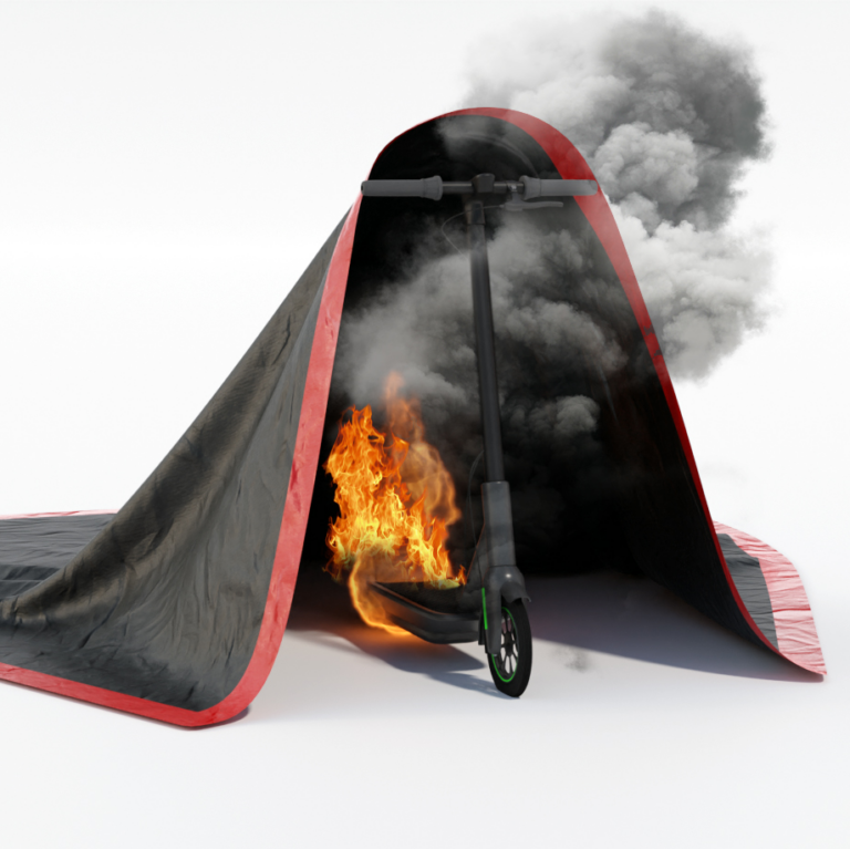 Buy EV Fire Blankets Electric Car Fire Safety EINTAC